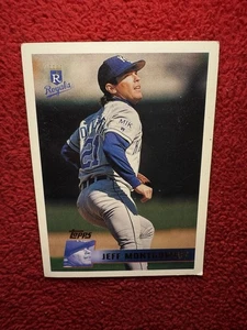 Vintage 1996 Jeff Montgomery Kansas City Royals Topps MLB Trading Card 308 - Foto 1 di 12