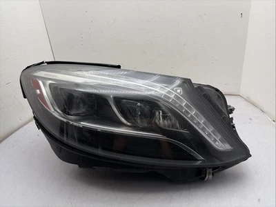 2014 2015 2016 2017 Mercedes S Class S550 Headlight Right Passenger OEM LED Lamp - Image 1 of 4