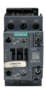 SIEMENS SIRIUS 3RT2 SERIES 3RT2325-1BB40 4-POLE (4 NO) AC CONTACTOR - Picture 1 of 11