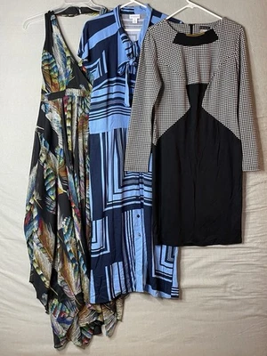 Dress Lot of 3 Womens Size 10 Prelude, Liz Claiborne, and Venus - Image 1 of 4