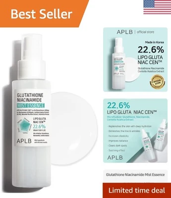 Esencia de niebla de glutatión niacinamida | 3,55 fl. oz - Milagro de hidratación coreano Foto 1 de 4