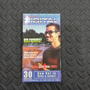 Digital Skateboarding Edición #5 [VHS] 2001 Bob Burnquist Slam City  - Imagen 1 de 8