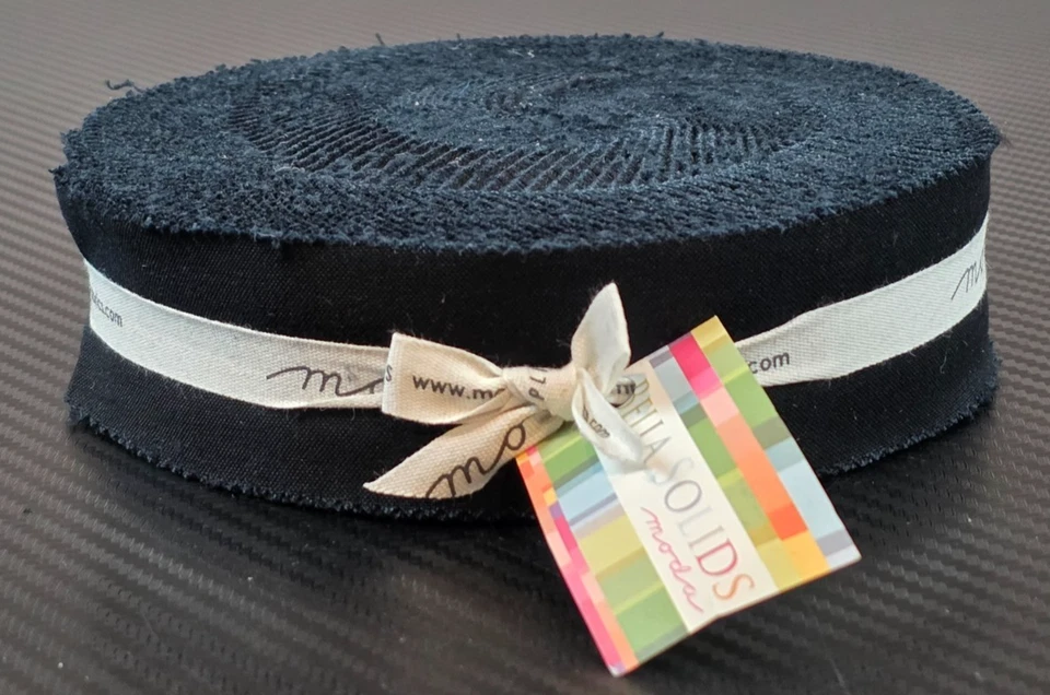 Moda Fabrics Bella Solids Honey Buns 1.5-inch Strips 100% Cotton #9900HB-99 - Image 1 of 4