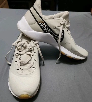 Кроссовки беговые женские Nike вафельный дебют леопард размер 10 - Изображение 1 из 4