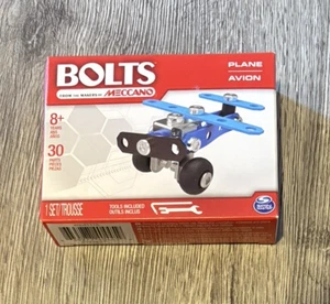 Meccano Bolts Blue Plane - NEW - Picture 1 of 2