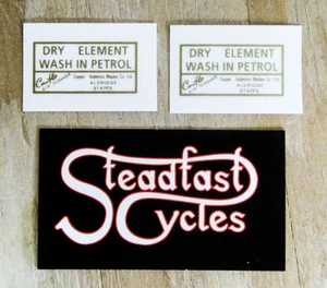 Silver Dry Element Wash In Petrol water slide decal - Picture 1 of 2