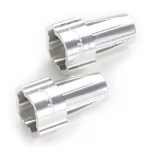 STRC STA30493S Alum Re Lock-Outs Silver Axial SCX10 - Picture 1 of 1