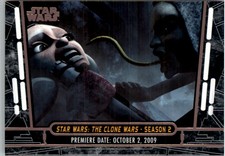 2017 Star Wars 40th Anniversary Card #11 Star Wars: The Clone Wars - Season 2