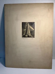 Rare Vintage 1940's Science Fiction Art Si-Fi "A Hollywood Prince" Art Wells - Picture 1 of 11