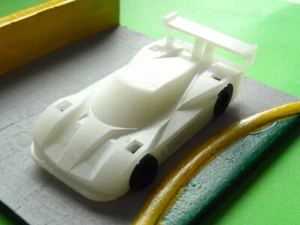 Carrocería de coche ranura HO - Corvette DPI 2014 - NUEVO HQ personalizado impreso en 3D - Imagen 1 de 9