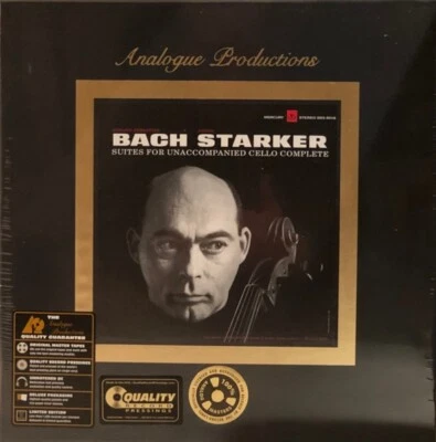 Janos Starker - Bach: Suites For Unaccompanied Cello Complete  (45 RPM 6LPs) Foto 1 de 4