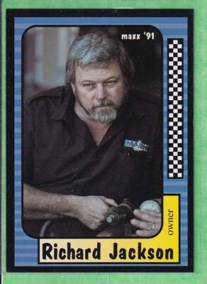 1991 Maxx Collection #106 Richard Jackson Owner - Image 1 of 2