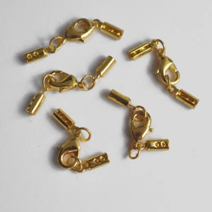 2 uds./ abrazaderas de cinta con cierre plata-oro-colores ID: Ø 2 y 3,5 mm - Imagen 1 de 6