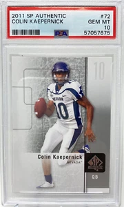 2011 Colin Kaepernick  #72  Rookie Card - PSA 10 - Picture 1 of 12