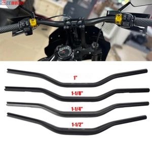 1" 1-1/8" 1-1/4" 1-1/2" Handlebar Clamp Bar For Harley Dyna Softail Street Bob - Picture 1 of 28