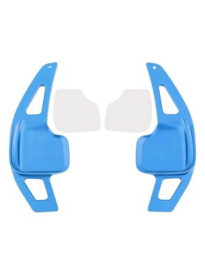 Steering Wheel Paddle Shifter Extensions For BMW F20 F21 F32 F33 Aluminium Blue Foto 1 de 4