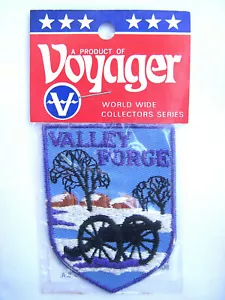 ⭐️ Vintage VALLEY FORGE PATCH Philadelphia State Souvenir Travel NEW Sew ⭐️ - Bild 1 von 3