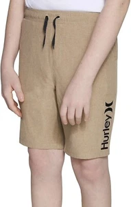NEW Boy's Hurley 4 Way Stretch Hybrid Shorts Khaki Medium 10 - 12 - Picture 1 of 8