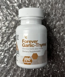Forever Living GARLIC-THYME (100 Softgels) - *Free Shipping - Prod Exp:03/25** - Picture 1 of 4