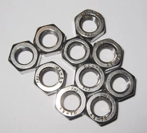 M7 full nuts - A2 Stainless - (Qty 10) - Free postage - Picture 1 of 1