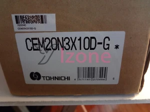 New In Box TOHNICHI CEM20N3X10D-G Digital Torque Wrench CEM20N3X10D-G 1PCS - Picture 1 of 2