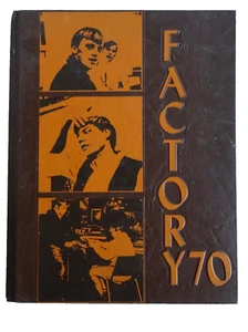 yEARBOOK HERKIMER COUNTY COMMUNITY COLLEGE THE FACTORY 69-70 NY BOOK neocurio - Picture 1 of 16