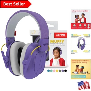 Purple Noise Cancelling Headphones for Kids - Sensory Aid, CE & ANSI Certified - Picture 1 of 8