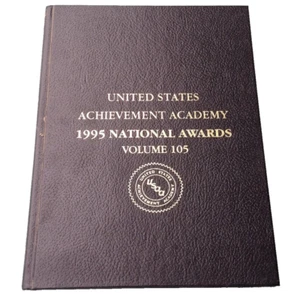 United States Achievement Academy 1995 National Awards Vintage Book Annual 105 - Picture 1 of 12