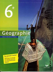 Géographie 6ème, Livre de l'élève éd. 2009 (NON VENDU SEUL)French Geography book - Imagen 1 de 1