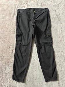 Athleta Women’s Cargo Pants Ankle utility gorpcore pockets Beige Size 10 - Picture 1 of 12