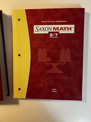 saxon 8/7 (3rd ed) STUDENT Workbook