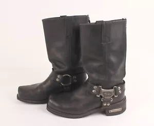 Herren 10D Milwaukee Classic Harness Motorrad Reißverschluss Stiefel MB410 gebraucht lesen! - Bild 1 von 23