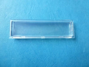 Namensschild 73x21,5 mm - für China-Kästen - Stanzmaß 69x17 mm - Bild 1 von 2