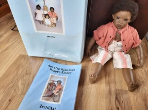 Annette Himstedt Summer Dreams Pemba African American Boy Doll 2292 - Germany - Picture 1 of 13