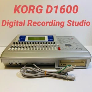 Korg D1600 Digital Recording Studio Pro Audio Equipment Multitrack 16 Track Used - Picture 1 of 16