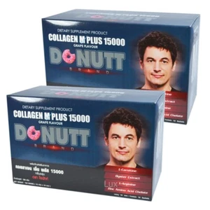 Ciambella Collagene M Plus 15000 Speciale per Uomo Pelle Sana Aroma Uva 2 Scatole - Foto 1 di 5