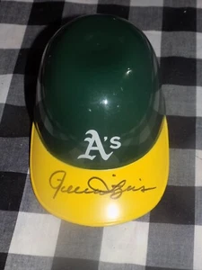 Rollie Fingers signierter Mini Schlaghelm Oakland Leichtathletik Hall of Fame - Bild 1 von 1