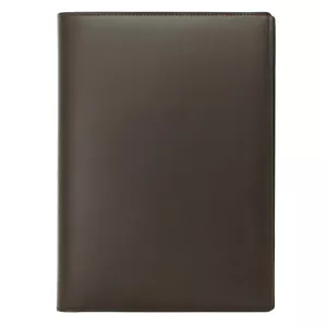ITOYA A5 Notebook Cover Cowhide Choco Genuine leather w/ Box W6.5xH8.9xD0.9in - Picture 1 of 6