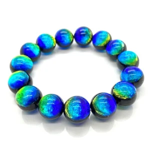 Firefly Glass Kerama Marine Bracelet 14mm 16cm #204 - Picture 1 of 6
