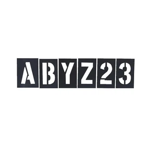 Set stencil CH Hanson 3" - Foto 1 di 1