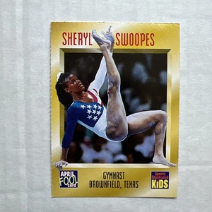 1997 Sports Illustrated Kids SHERYL SWOOPES April Fool Card Cut #575 Parody - Picture 1 of 2