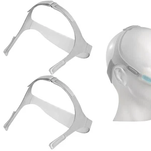 Paquete de 2 correas para arnés máscara CPAP Nuance Pro, arnés mediano de repuesto Tegneo - Imagen 1 de 6