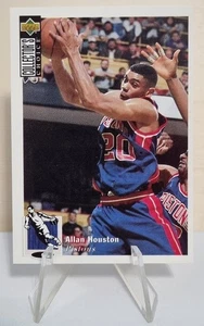1995-96 Upper Deck Collector's Choice European Stickers #137 Allan Houston - Bild 1 von 2