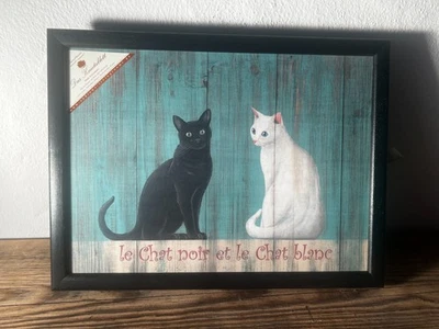 Knietablett, Laptray, Laptop- oder Tablettkissen, Tablett "Katzen weiß+schwarz" - Bild 1 von 4