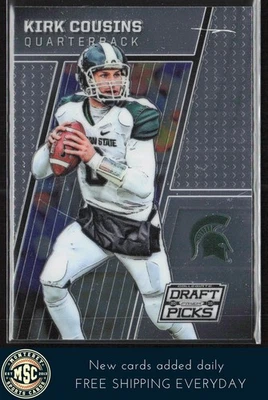 Kirk Cousins 2016 Panini Prizm Collegiate Draft Picks #62 Michigan State - Image 1 of 2