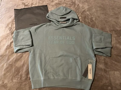 NUEVA Sudadera con Capucha Fear of God Essentials Sycamore Talla Pequeña 100% Auténtica ✅ Foto 1 de 4