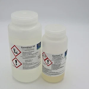 (44,61 EUR/kg) Modellbauharz farblos Epoxy 375g - Bild 1 von 3