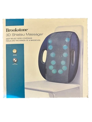 Masaje Shiatsu Lumbar Brookstone 3D Foto 1 de 3