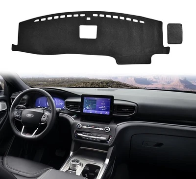 For 2020-2025 Ford Explorer Car Anti-Slip Dashboard Cover Pad Dashmat Dash Mat - Image 1 of 4