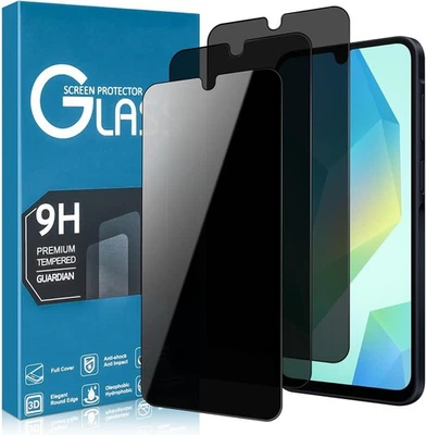 3X Privacy Tempered Glass Screen Protector For Samsung Galaxy A17 A16 A15 A14 5G - Image 1 of 4